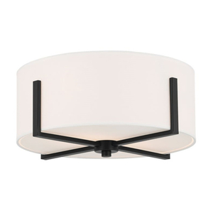 KK52593BK Malen Flush Mount Ceiling Light - Black