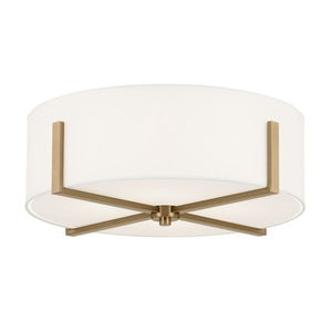 KK52594CPZ Malen Flush Mount Ceiling Light - Champagne Bronze