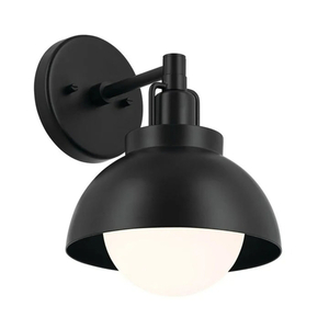 KK52601BK Niva Semi Flush Mount Ceiling Light - Black