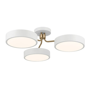 KK52604WHCPZ Sago Semi Flush Mount Ceiling Light - White