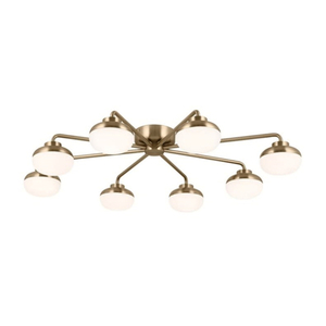 KK52608CPZ Remy Semi Flush Mount Ceiling Light - Champagne Bronze