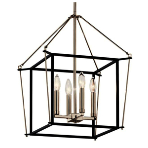 KK52626PN Eisley Entrance / Foyer Pendant Light - Polished Nickel