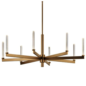 KK52668CPZ Sycara Large Foyer Chandelier Chandelier - Champagne Bronze