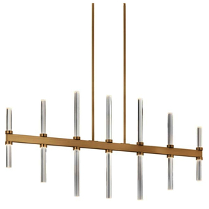 KK52670CPZ Sycara Large Foyer Chandelier Chandelier - Champagne Bronze