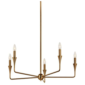 KK52689CPZ Alvaro Mid Sized Chandelier Chandelier - Champagne Bronze