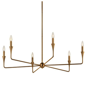 KK52690CPZ Alvaro Large Foyer Chandelier Chandelier - Champagne Bronze