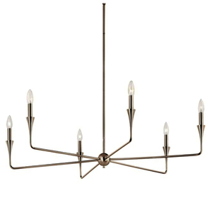 KK52690PN Alvaro Large Foyer Chandelier Chandelier - Polished Nickel