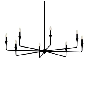 KK52691BK Alvaro Large Foyer Chandelier Chandelier - Black