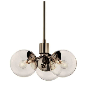 KK52700PNCLR Silvarious Mini Chandelier - Polished Nickel