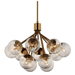 KK52701CPZ Silvarious Mid Sized Chandelier Chandelier - Champagne Bronze