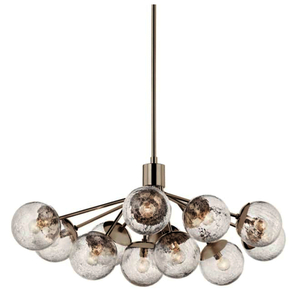 KK52703PN Silvarious Large Foyer Chandelier Chandelier - Polished Nickel