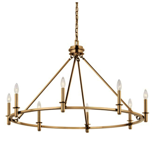 KK52706CPZ Carrick Large Foyer Chandelier Chandelier - Champagne Bronze