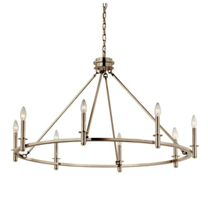 KK52706PN Carrick Large Foyer Chandelier Chandelier - Polished Nickel