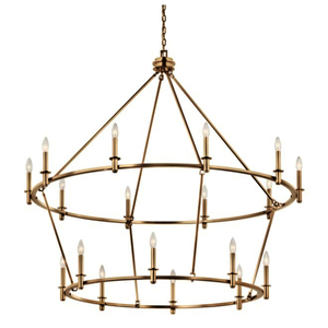 KK52708CPZ Carrick Large Foyer Chandelier Chandelier - Champagne Bronze