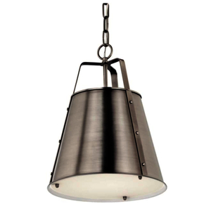 KK52710CLP Etcher Down Light Pendant Light - Classic Pewter