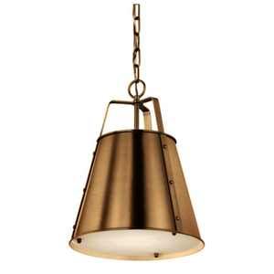 KK52710CPZ Etcher Down Light Pendant Light - Champagne Bronze