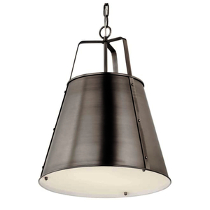 KK52711CLP Etcher Down Light Pendant Light - Classic Pewter