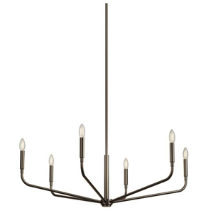 KK52719NI Madden Large Foyer Chandelier Chandelier - Brushed Nickel