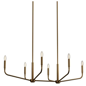 KK52721CPZ Madden Large Foyer Chandelier Chandelier - Champagne Bronze