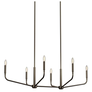 KK52721NI Madden Large Foyer Chandelier Chandelier - Brushed Nickel