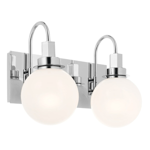 KK55150CH Hex 2 Bulb Bathroom Lighting - Chrome