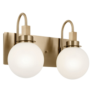 KK55150CPZ Hex 2 Bulb Bathroom Lighting - Champagne Bronze