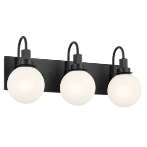 KK55151BK Hex 3 Bulb Bathroom Lighting - Black