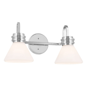 KK55154CH Farum 2 Bulb Bathroom Lighting - Chrome