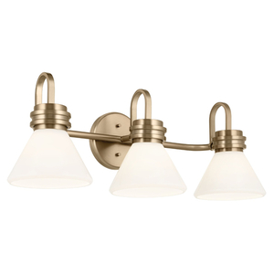 KK55155CPZ Farum 3 Bulb Bathroom Lighting - Champagne Bronze