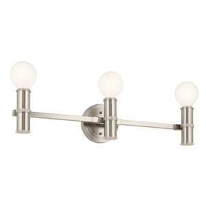 KK55157NI Torche 3 Bulb Bathroom Lighting - Brushed Nickel