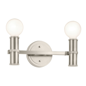 KK55158NI Torche 2 Bulb Bathroom Lighting - Brushed Nickel