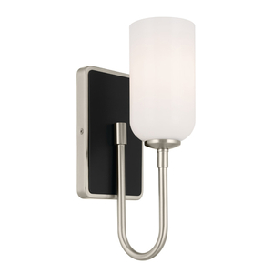 KK55161NI Solia 1 Bulb Wall Sconce - Brushed Nickel