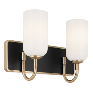 KK55162CPZ Solia 2 Bulb Bathroom Lighting - Champagne Bronze