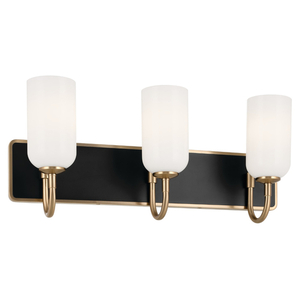 KK55163CPZ Solia 3 Bulb Bathroom Lighting - Champagne Bronze