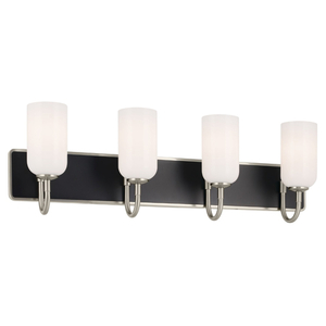 KK55164NI Solia 4 or More Bulb Bathroom Lighting - Brushed Nickel