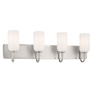 KK55164PN Solia 4 or More Bulb Bathroom Lighting - Polished Nickel