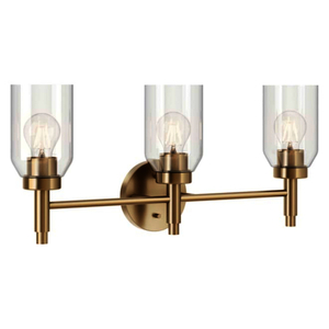 KK55185CPZ Madden 3 Bulb Bathroom Lighting - Champagne Bronze