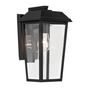 KK59118BKT Mathus Entrance Outdoor Wall Light - Textured Black