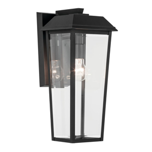 KK59119BKT Mathus Entrance Outdoor Wall Light - Textured Black