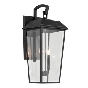 KK59120BKT Mathus Entrance Outdoor Wall Light - Textured Black