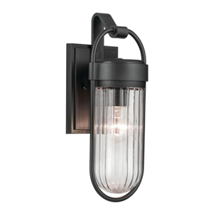 KK59123BKT Brix Entrance Outdoor Wall Light - Textured Black