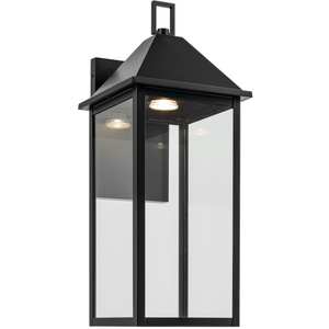 KK59159BKDS Prin Entrance Outdoor Wall Light - Black