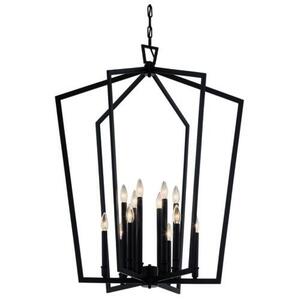 KK43496BK Abbotswell Entrance / Foyer Pendant Light - Black