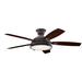 Kichler KK310018WZC Weathered Zinc Large Room Fan (52'' to 59'')