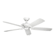 Kichler KK310150MWH Matte White Oversize Fan (60'' and Larger)