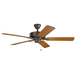 Kichler KK330018SNB Satin Natural Bronze Large Room Fan (52'' to 59'')