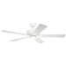 Kichler KK330019MWH Matte White Large Room Fan (52'' to 59'')