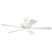 Kichler KK330019WH White Large Room Fan (52'' to 59'')