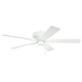 Kichler KK330021MWH Matte White Large Room Fan (52'' to 59'')