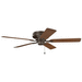 Kichler KK330021SNB Satin Natural Bronze Large Room Fan (52'' to 59'')